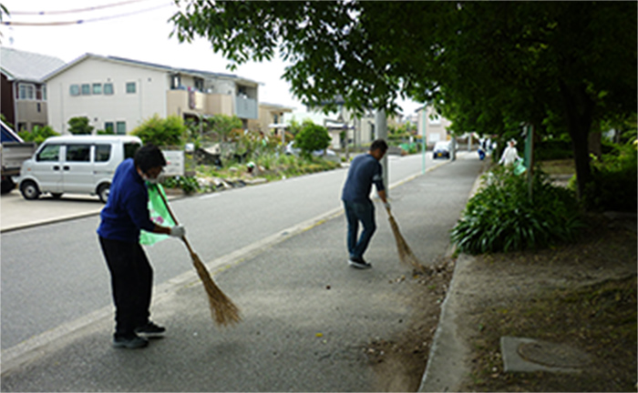 町内会　清掃活動