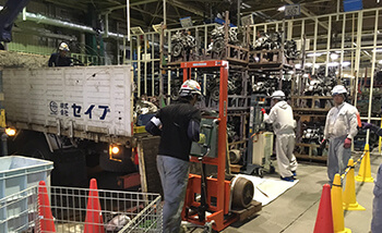 某大手自動車メーカー様 レイアウト変更工事